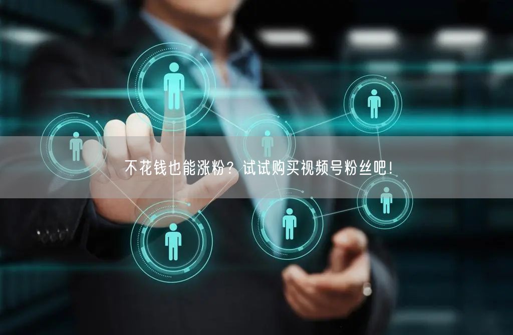 不花钱也能涨粉？试试购买视频号粉丝吧！