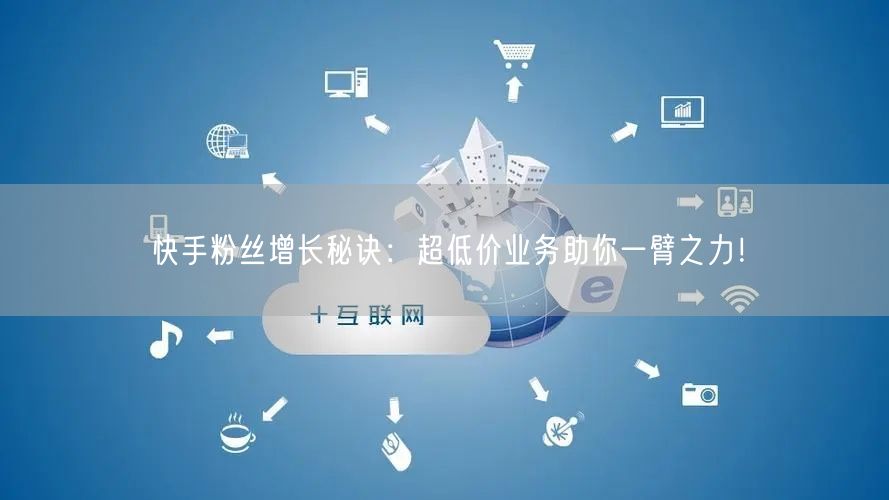 快手粉丝增长秘诀：超低价业务助你一臂之力！